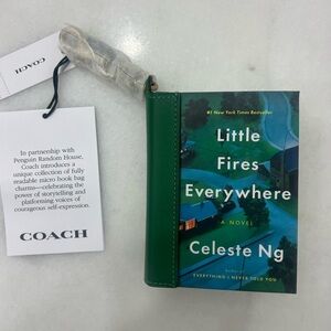 Coach Book Charm - Little Fires Everywhere